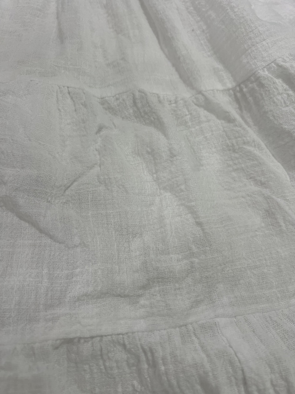 Olivaceous White Sundress 100 cotton - Picture 14 of 14